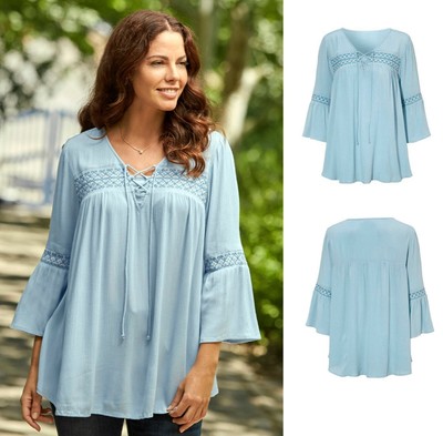 boho smock top