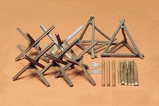 Barricate Set Diorama Accessory 1:35 Plastic Model Kit TAMIYA