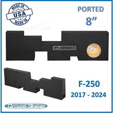 2017-2024 Ford F-250 Super Duty Crew-Cab 8" Ported Sub Box Enclosure