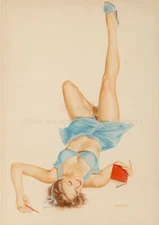 ALBERTO VARGAS Poster or Canvas Print "So Many Choices"