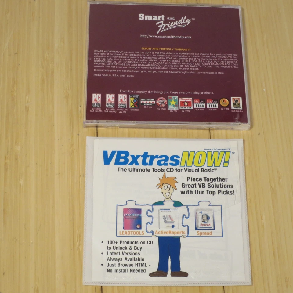 Microsoft Visual Basic Professional 1.0, 4.0, with VB Extras CD & VB 5.0 dev CD - Image 4 of 4