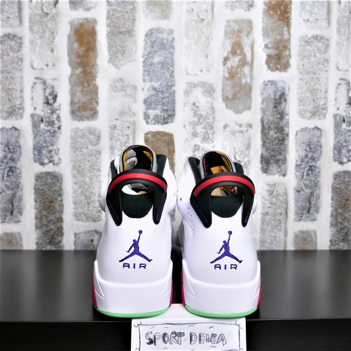 Nike Air Jordan 6 Retro Hare Grey/White/Red CT8529-062 Men's Nike Air Jordan 6 Retro Hare Grey/White/Red CT8529-062 Men's