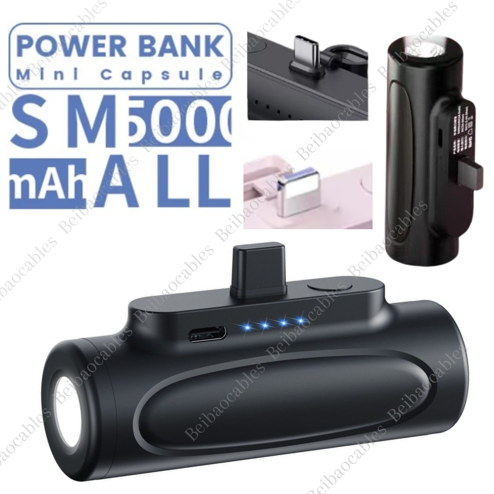 Portable Charger 5000mAh UltraCompact Power Bank Battery Pack For iPhone/Android-image