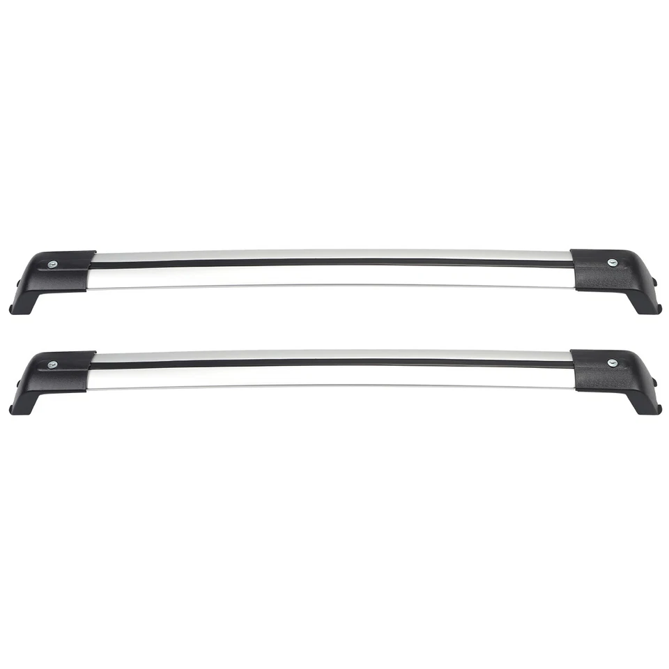 Aluminum Roof Rail Rack Cross Bars Crossbar For 2019-25 Toyota Corolla Hatchback Foto 2 de 4