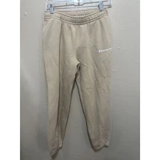 Champion Women's XS Sweatpants Joggers Athleticwear Beige Casual