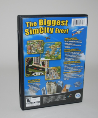 Sim City SimCity 4: Deluxe Edition (PC CD-ROM, 2005) 2-Disc with
