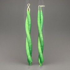Double Wick Spiral 12  Taper Candles Set Of 2 By Spiral Lights New In Box