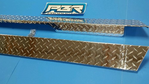 Diamond Plate Full Side Rocker Panels for Club Car Precedent Golf Carts Custom - Picture 4 of 12