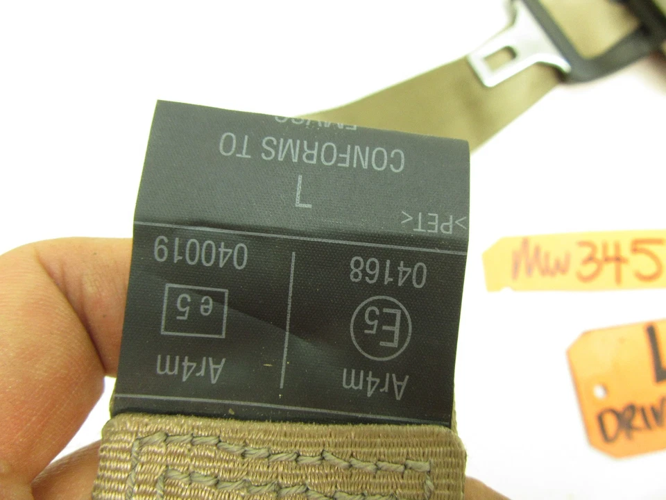 99-05 SAAB 9-5 ВОДИТЕЛЬ L LH LR ЛЕВАЯ СПИНА ЗАДНИЙ ПЛЕЧЕВОЙ РЕМЕНЬ БЕЗОПАСНОСТИ РЕМЕНЬ БЕЗОПАСНОСТИ - Изображение 2 из 4