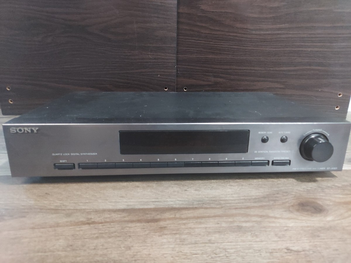 Sony ST-JX421 AM/FM stereo tuner, digital receiver synthesizer