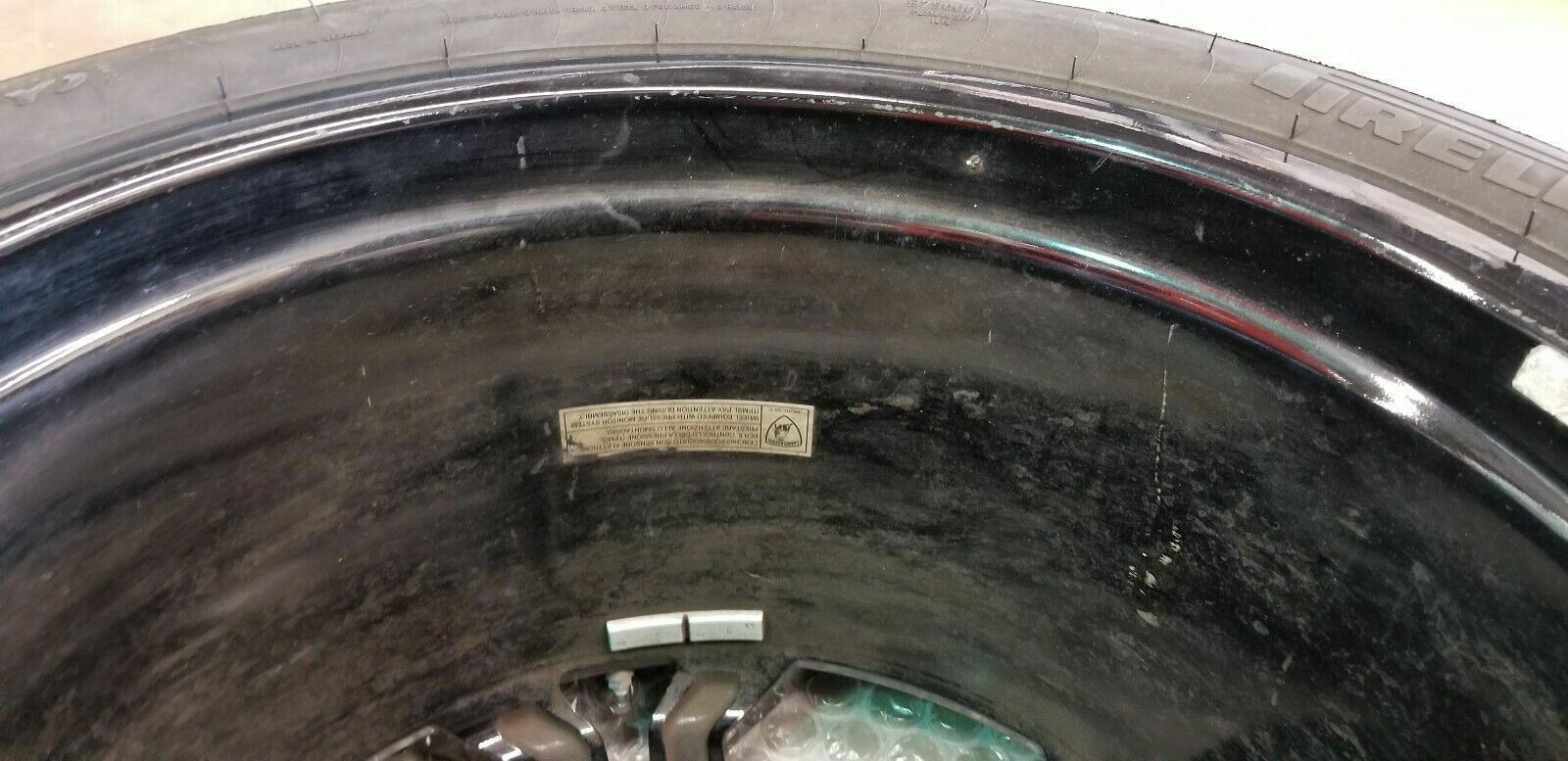 LAMBORGHINI AVENTADOR IPERIONE REAR WHEEL RIM TIRE OEM 470601017P 470601017