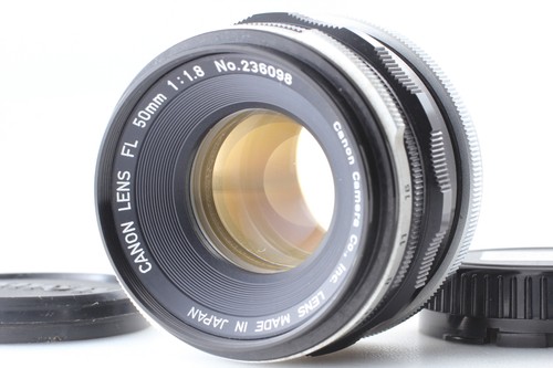 🎦VIDEO👀⭐Exc+4⭐ Canon FL 50mm F/1.8 MF Standard Prime Lens From JAPAN - Picture 9 of 9
