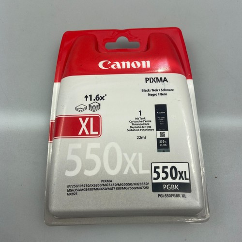 Pack 2 Cartouches Canon 550 XL Noire – PGI-550XL, Origine, Pour Imprimante Pixma