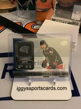 KENT JOHNSON ROOKIE RETROSPECTIVE 2023-24 Upper Deck Series 1 Hockey Blue Jacket