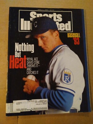 1993 April 5 Sports Illustrated Magazine Royal Ace David Cone (MH139)