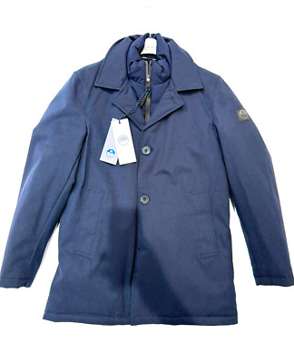 giubbotto piumino NORTH SAILS North Tech Trench - Jacket Navy Blue