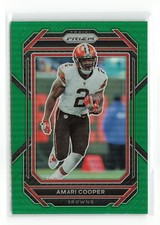 AMARI COOPER #69 2022 PANINI PRIZM BROWNS GREEN