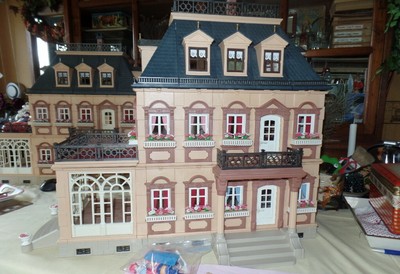 Maison Victorienne Playmobil 5300, Unique Et Exceptionnelle, Personnalisée Vintage