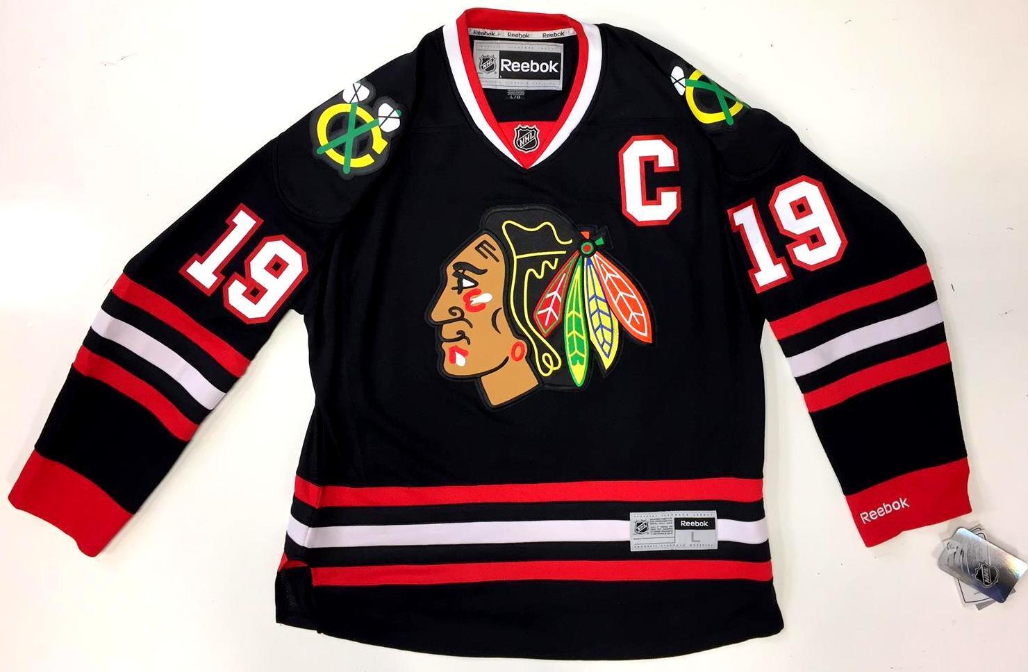 Chicago Blackhawks Jonathan Toews Adidas Authentic Home Jersey