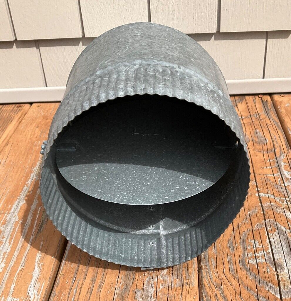 HVAC Duct 7” round stick on top  take off with damper
