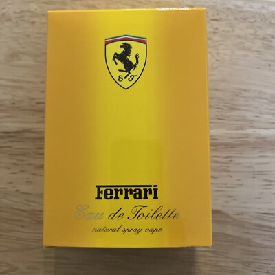 Ferrari Yellow by Ferrari For Men 4.2 oz Eau de Toilette Spray New In Box