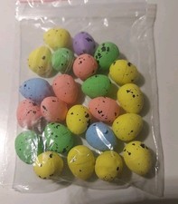 23 Styropor-Ostereier/ Ostern/ Deko/ Basteln/ bunte Mischung/ Restbestand