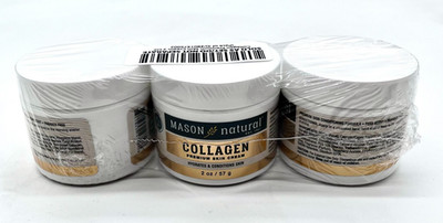 Mason Natural Collagen Premium Skin Cream - Anti Aging Face and Body Moisturizer