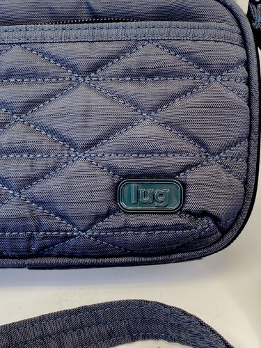 Lug Gray Roundabout Quilted Convertible Crossbody Belt Bag Wristlet Wallet - Picture 4 of 8