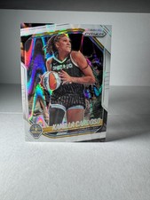 2025 Panini WNBA Prizm White Seismic #89 Kamilla Cardoso Chicago Sky