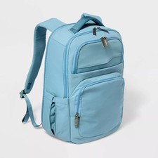 Signature Day Trip Backpack Black - Open Story: Water-Resistant Travel