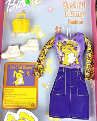 2001 Mattel Barbie Fashion Avenue Clothes Bashful Bunny Outfit 29150