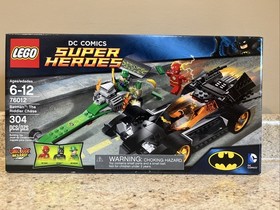 LEGO 76012 DC Comics Super Heroes Batman: The Riddler Chase 100% Complete w/ Box