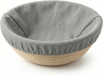 Lemon Banneton Basket  9-Inch Sourdough Banneton Bread Proofing Basket