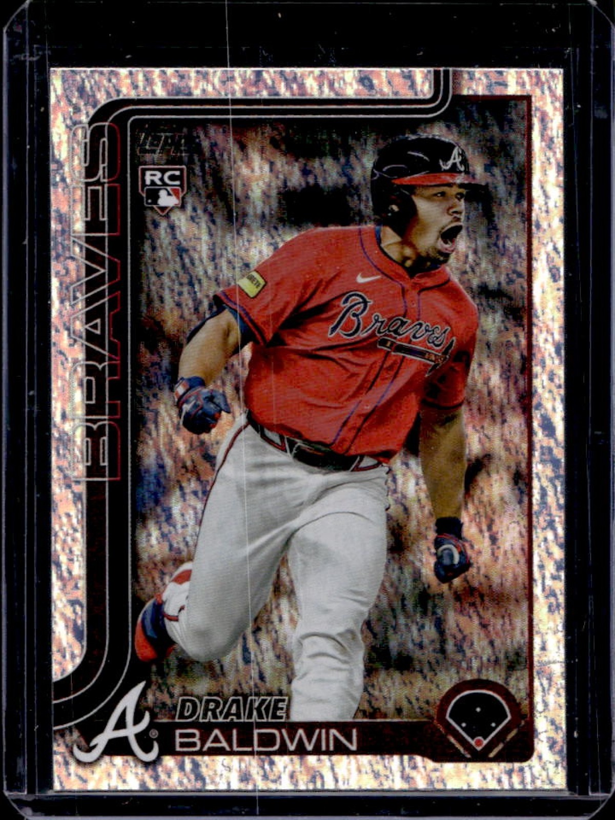 2025 Topps Update Drake Baldwin RC Holo Foil Rookie #US87 Braves