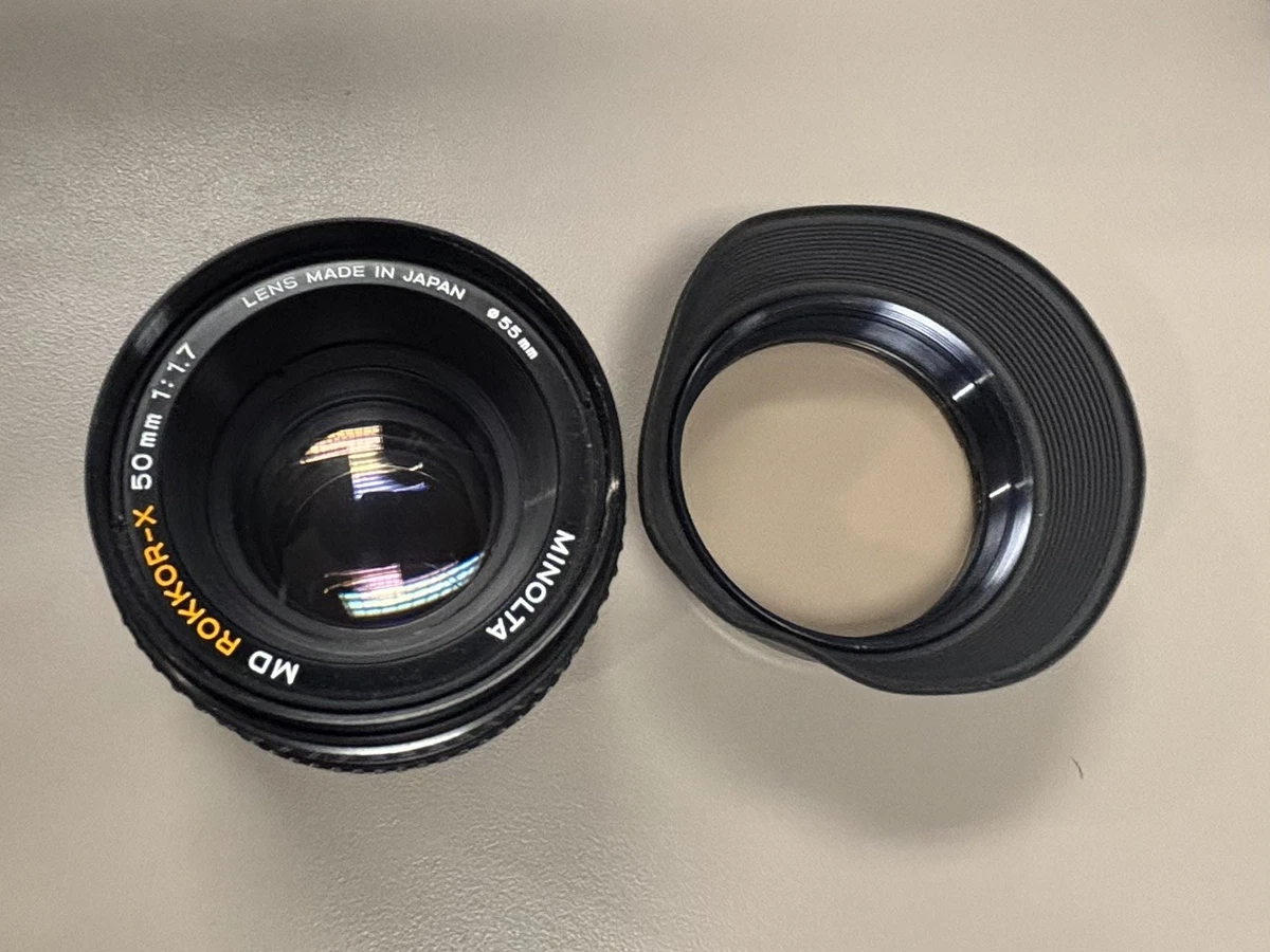 Minolta MD 50mm Focal Camera Lenses for sale | eBay