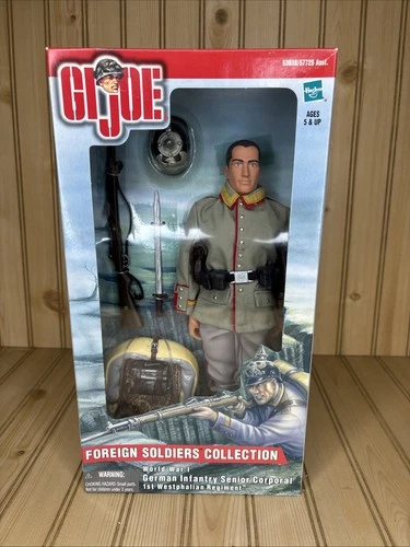 GI Joe Foreign Soldiers Collection WWI German Infantry Senior Corporal NEW 2001