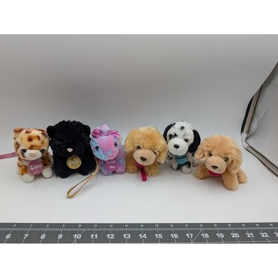 Gund Justice Pet Pixie Cleo Cat Sweet Pea Rabbit Maddie Penny Plush Leash Lot