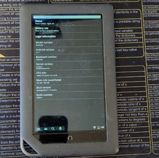 Barnes Noble Nook Color BNRV200 7in Android 2.3.7 512MB Wi-Fi Tablet Black