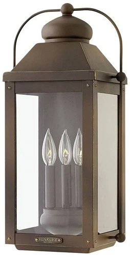 Anchorage 21 1/4"H Light Oiled Bronze Outdoor Wall Light - Picture 1 of 9