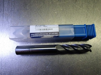 GWS 1/2'' 4 Flute Carbide CR Endmill W/Chip Breaker 1/2'' Shank 311292 (LOC1336A)