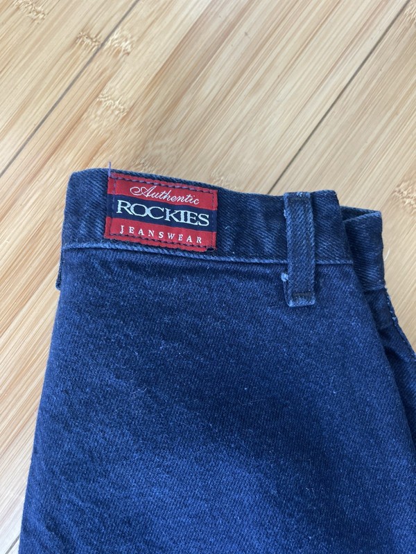 ROCKIES, ROCKY MOUNTAIN: Flattering High Waist 90s Western Wear Rodeo Vintage