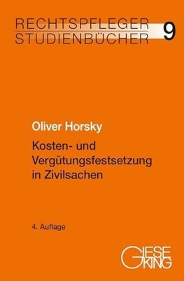 Kosten- und Vergütungsfestsetzung in Zivilsachen Buch Gieseking, E u. W
