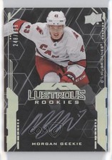 2020 SPx UD Black Lustrous Rookie Signatures /299 Tier 1 Morgan Geekie Auto 9uf