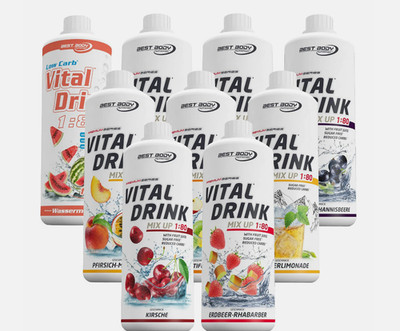 Best Body Low Carb Vital Drink Mineraldrink Konzentrat 500ml Flasche Getränkesir