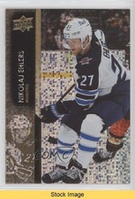2021-22 Upper Deck Series 2 Speckled Rainbow Foil Nikolaj Ehlers #445 READ 0zu