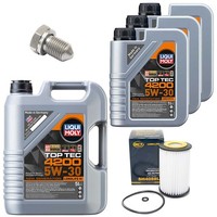 MotoröL Filter Set 4200 5W-30 8 Liter + Schraube FüR VW Transporter VI 2.0 TDI
