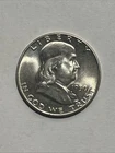1950-P Philadelphia Franklin Half Dollar US 50c Silver Type Coin