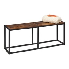 Industrial Bench Dining Table Bench Kitchen Bench Metal Bed Bench 120 cm