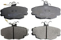 Bremsbelagsatz Scheibenbremse Denckermann B110590 FüR Peugeot 205 309 2 3C 3A 1