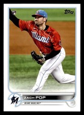 Zach Pop 2022 Topps #108 Miami Marlins ROOKIE Buy10get5FREE